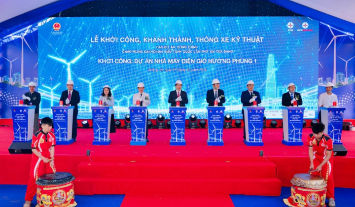 Tổng công ty Phát điện 2: Khởi công hai dự án nguồn điện năng lượng tái tạo quan trọng