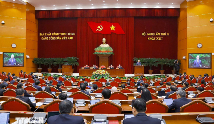 Khai mạc Hội nghị lần thứ 15 Ban Chấp hành Trung ương Đảng khóa XIII
