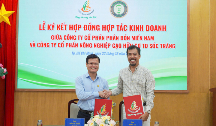 Phân bón Miền Nam tăng cường hợp tác thúc đẩy nông nghiệp sạch và bền vững