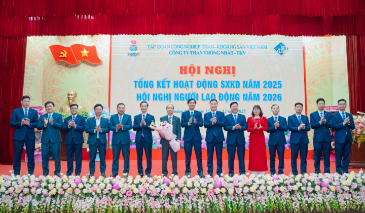 Than Thống Nhất tổ chức Hội nghị tổng kết hoạt động SXKD năm 2025 và Hội nghị Người lao động năm 2026