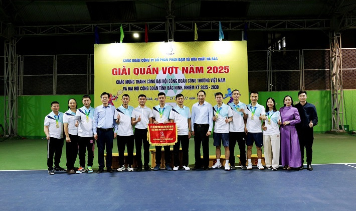 Đạm Hà Bắc tổ chức thành công Giải Quần vợt truyền thống năm 2025