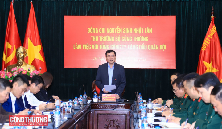 Thứ trưởng Bộ Công Thương Nguyễn Sinh Nhật Tân: Đảm bảo nguồn cung xăng dầu là đảm bảo an ninh năng lượng quốc gia