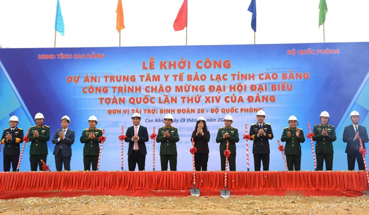 Cao Bằng: Khởi công Dự án Trung tâm Y tế Bảo Lạc
