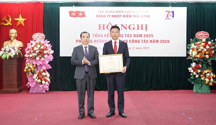 Nhiệt điện Thái Bình: Phấn đấu thực hiện thắng lợi các mục tiêu nhiệm vụ năm 2026