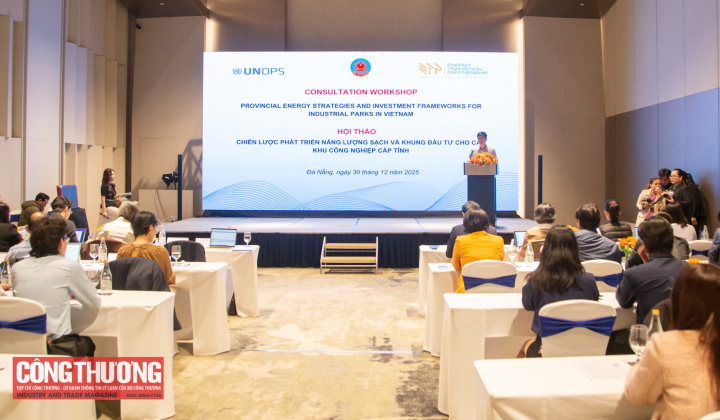 Xây dựng chiến lược và khung đầu tư năng lượng sạch cho các khu công nghiệp