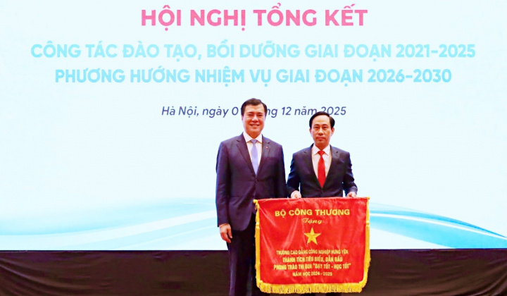 Trường Cao đẳng Công nghiệp Hưng Yên khẳng định vai trò đào tạo nguồn nhân lực kỹ thuật giai đoạn 2021-2025