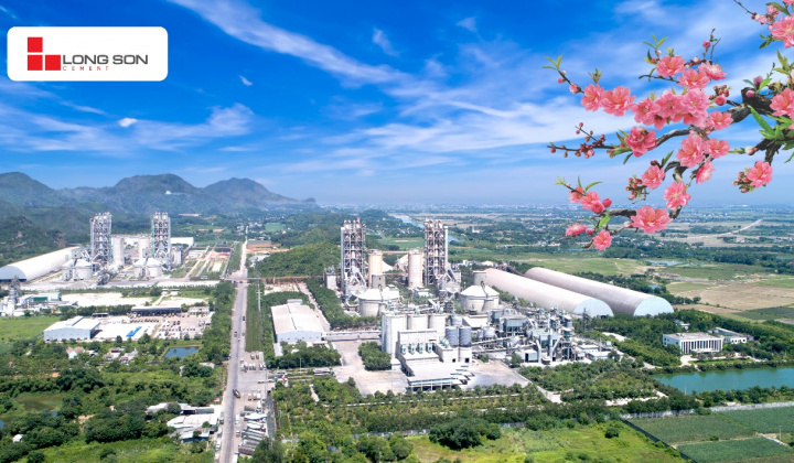 Xi măng Long Sơn vững vàng vị thế giữa mùa xuân mới