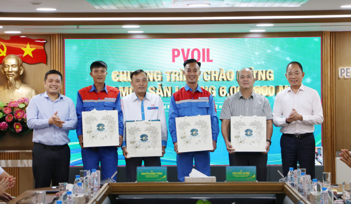 PVOIL đạt mốc sản lượng 6 triệu m3: Bước tiến vượt bậc sau 17 năm phát triển
