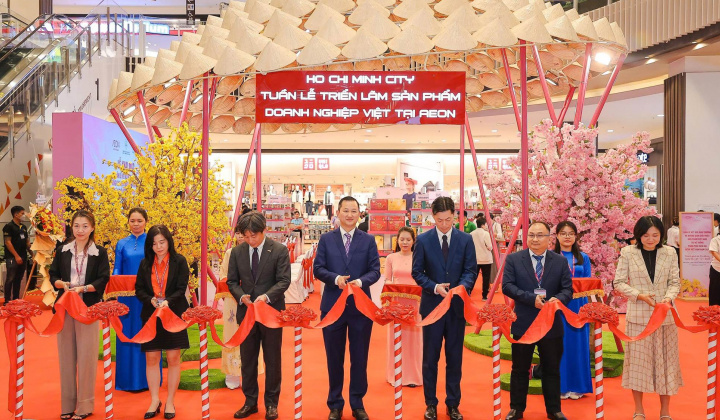 AEON mở rộng kết nối và hỗ trợ thúc đẩy tiêu thụ hàng Việt