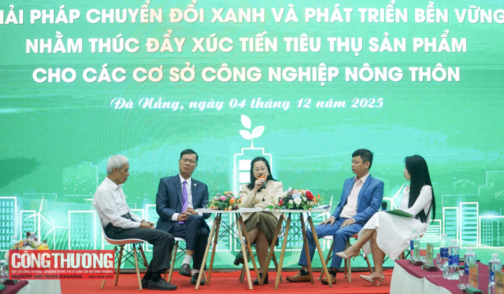 Chuyển đổi xanh tạo lợi thế cạnh tranh bền vững cho cơ sở công nghiệp nông thôn