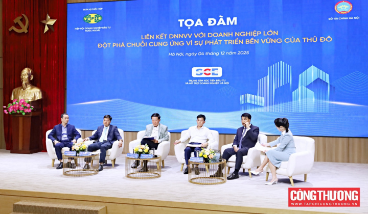 Hà Nội thúc đẩy liên kết SME với doanh nghiệp lớn: Đột phá chuỗi cung ứng bền vững