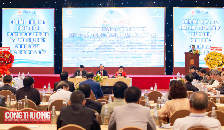 Khai mạc Hội nghị ngành Công Thương các tỉnh, thành phố khu vực miền Trung - Tây Nguyên năm 2025