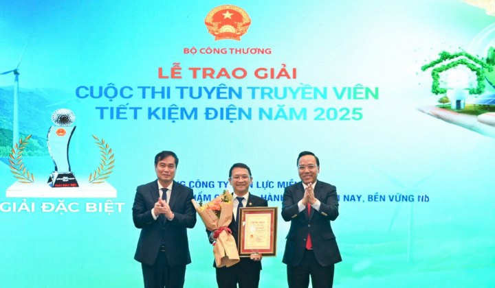 Bộ Công Thương trao giải Cuộc thi Tuyên truyền viên Tiết kiệm điện năm 2025