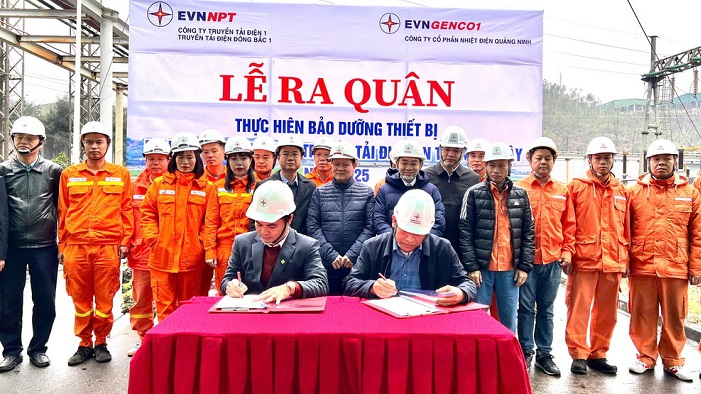 Nhiệt điện Quảng Ninh và Truyền tải điện Đông Bắc 1 ký kết quy chế phối hợp vận hành an toàn