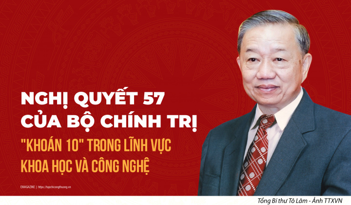 [eMagazine] Nghị quyết 57 của Bộ Chính trị - "Khoán 10" trong lĩnh vực khoa học và công nghệ
