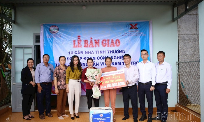 "Mái ấm tình thương" của Công ty Nhôm Đắk Nông