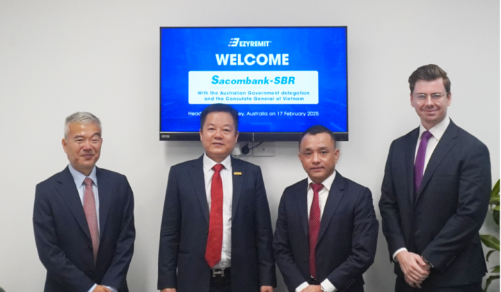 EzyRemit hợp tác Sacombank-SBR thúc đẩy dịch vụ tài chính quốc tế