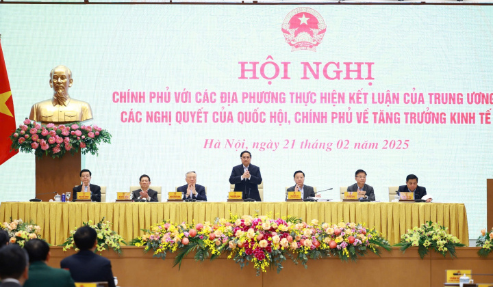 Hội nghị Chính phủ với các địa phương về tăng trưởng kinh tế