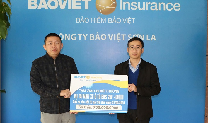 Bảo Việt Sơn La tạm ứng 700 triệu đồng trong vụ tai nạn giao thông nghiêm trọng tại Yên Châu (Sơn La)