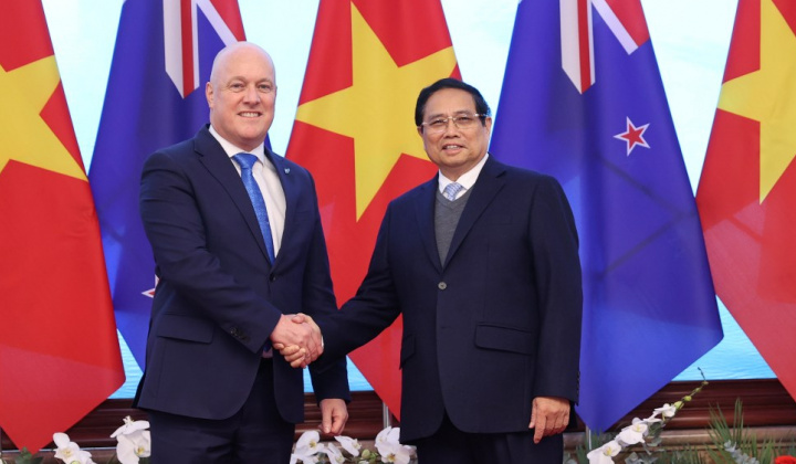 Tuyên bố chung về việc nâng cấp quan hệ Việt Nam - New Zealand lên Đối tác Chiến lược Toàn diện