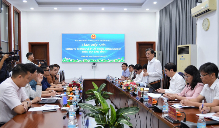 Liên danh Shinec và SSI đề xuất đầu tư 9.300 tỷ đồng triển khai dự án hạ tầng công nghiệp tại Khánh Hòa