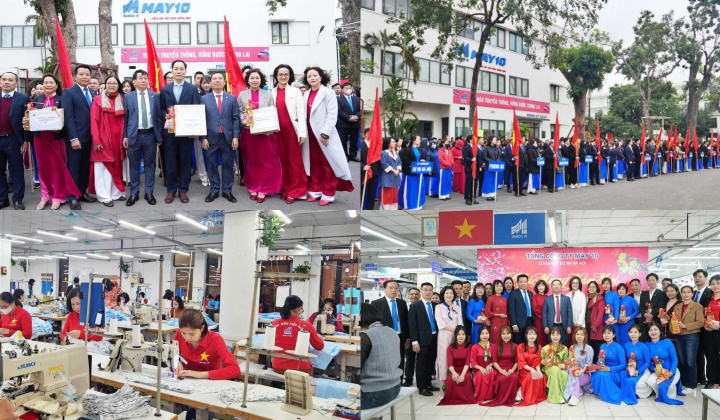 May 10: Tưng bừng khai xuân bắt tay ngay vào sản xuất, giao những đơn hàng xuất khẩu đầu tiên sau Tết Ất Tỵ