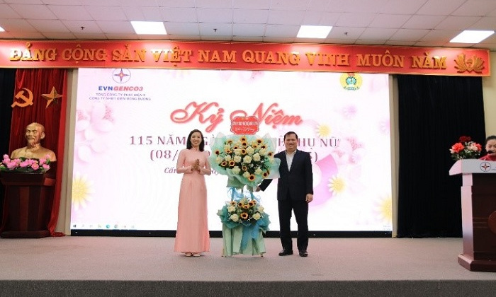 Nhiệt điện Mông Dương: Nhiều hoạt động ý nghĩa tôn vinh vai trò của phụ nữ