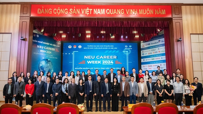 Tuần nghề nghiệp và việc làm -  NEU Career Week 2025: Nguồn nhân lực thích ứng với trí tuệ nhân tạo