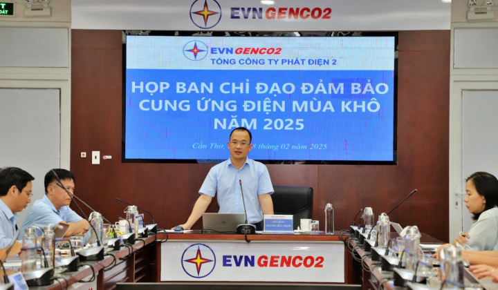 Tổng Công ty Phát điện 2 tập trung nguồn lực cho cao điểm mùa khô 2025