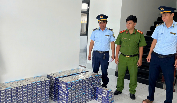 Ngăn chặn vi phạm đối với thuốc lá điếu ngoại nhập lậu, xì gà nhập lậu, thuốc lá điện tử, thuốc lá nung nóng