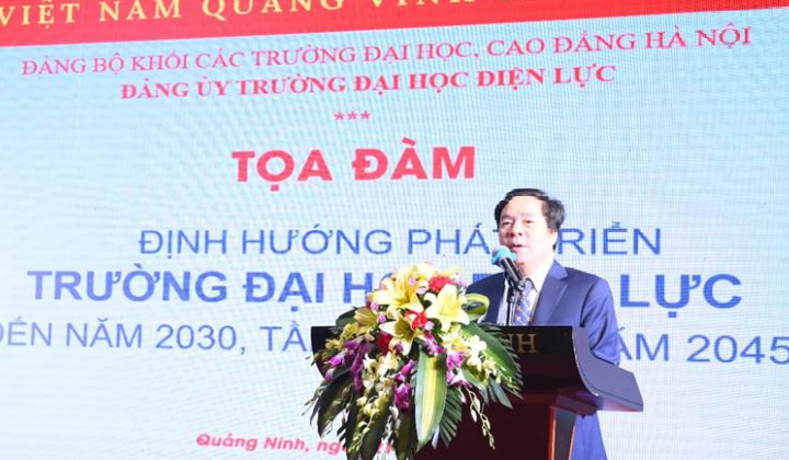 "Định hướng phát triển Trường Đại học Điện lực đến năm 2030, tầm nhìn đến năm 2045"