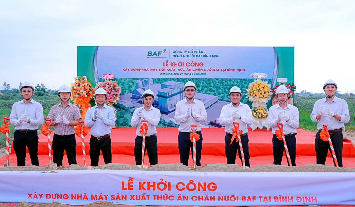 Củng cố hệ sinh thái, BAF Việt Nam (BAF) khởi công nhà máy cám chay 300.000 tấn/năm