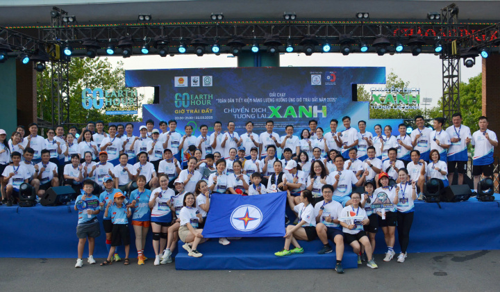 EVNSPC: Nhiều hoạt động thiết thực, ý nghĩa hưởng ứng Chiến dịch Giờ Trái đất 2025