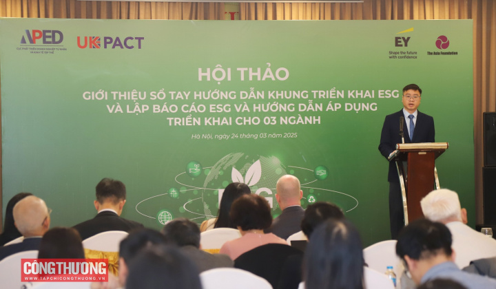 Giới thiệu Sổ tay hướng dẫn khung triển khai tiêu chuẩn ESG cho doanh nghiệp