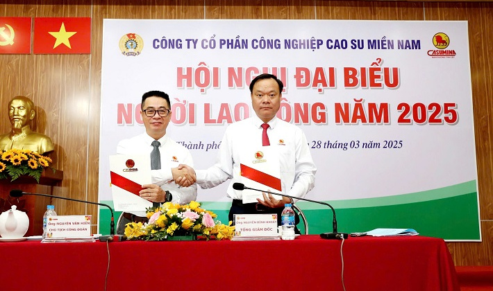 CASUMINA: Hội nghị đại biểu người lao động năm 2025 ghi dấu những cam kết mới