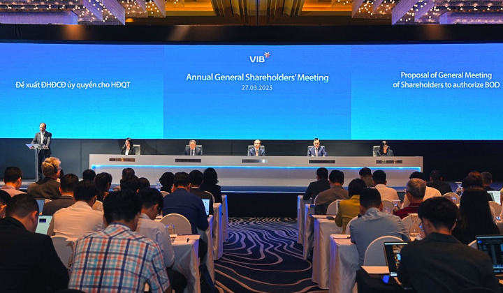 Ngân hàng VIB: Tự tin lợi nhuận tăng 22%, đề xuất tăng vốn hơn 14%