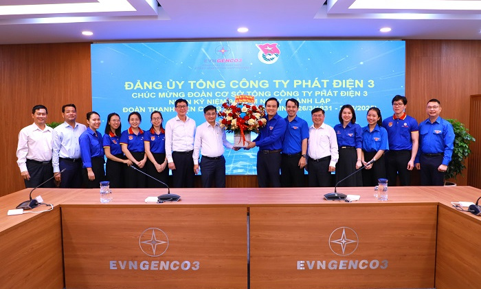 Góp sức trẻ, đồng hành cùng sự phát triển của EVNGENCO3