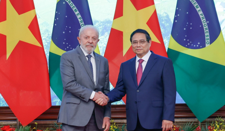 Việt Nam - Brazil: Đưa thương mại song phương lên 15 tỷ USD vào năm 2030