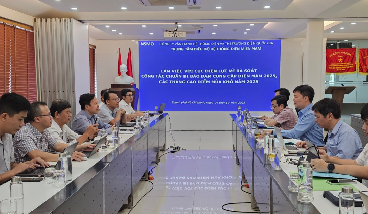 Bảo đảm cung cấp điện khu vực miền Nam các tháng cao điểm mùa khô năm 2025