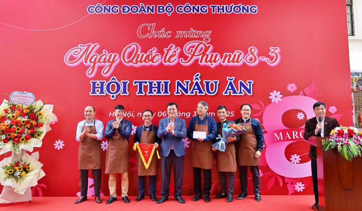 [CHÙM ẢNH] Những khoảnh khắc đẹp tại Hội thi nấu ăn Bộ Công Thương