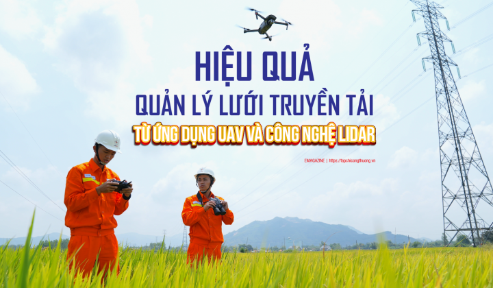 [eMagazine] Hiệu quả quản lý lưới truyền tải từ ứng dụng UAV và công nghệ Lidar