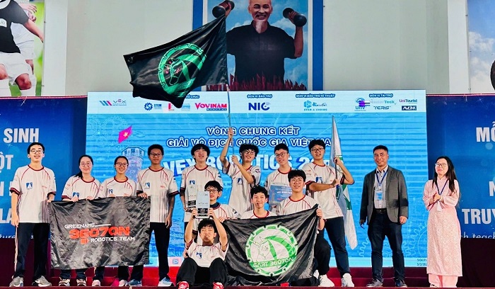 Robotics 2025: Đội tuyển Robocon Trường THPT Chuyên Hà Nội - Amsterdam đạt giải xuất sắc toàn quốc