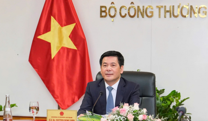 Bộ trưởng Bộ Công Thương Nguyễn Hồng Diên là Trưởng đoàn đàm phán Chính phủ về các vấn đề thương mại với Hoa Kỳ