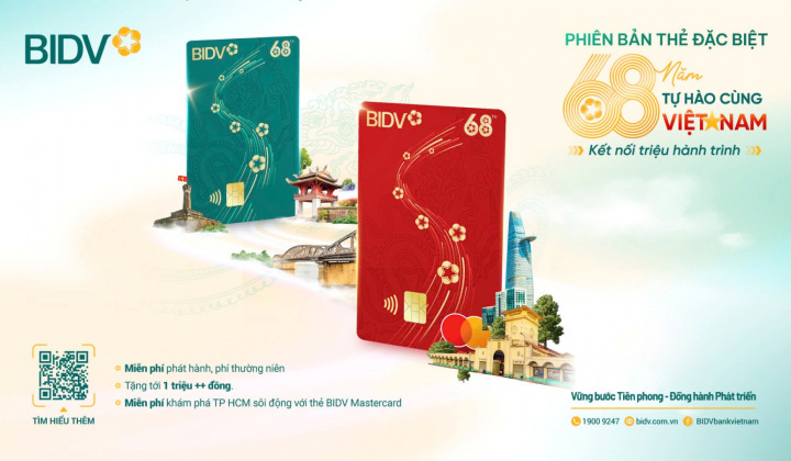 BIDV ra mắt chiến dịch 68 năm Tự hào cùng Việt Nam - Kết nối triệu hành trình