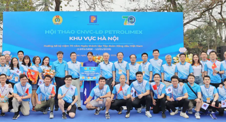 Petrolimex khai mạc Hội thao khu vực Hà Nội chào mừng 70 năm Ngày thành lập