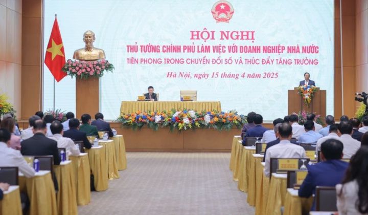 Thủ tướng làm việc với doanh nghiệp Nhà nước về chuyển đổi số, thúc đẩy tăng trưởng