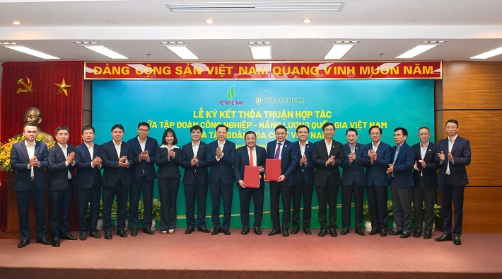 PVN và Vinachem ký thỏa thuận chiến lược toàn diện, hướng tới tương lai công nghệ cao