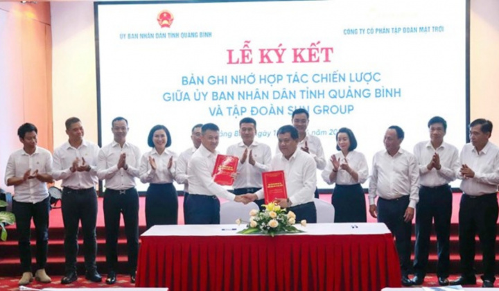 Quảng Bình hợp tác với Sun Group khai phá tiềm năng du lịch