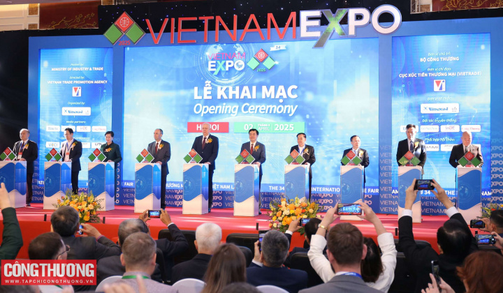 Khai mạc Hội chợ Thương mại Quốc tế Việt Nam lần thứ 34 - VIETNAM EXPO 2025
