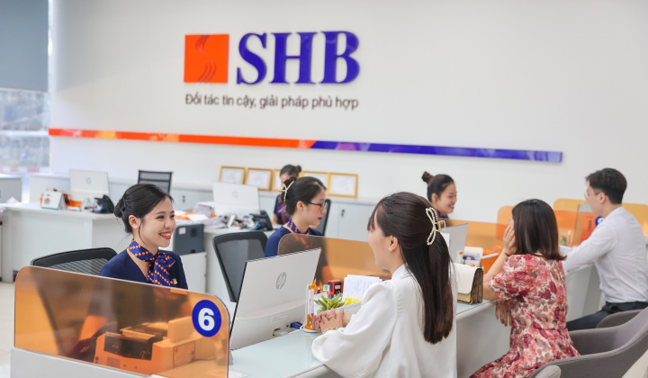 SHB lãi gần 4.400 tỷ đồng quý 1, dự kiến tổng tỷ lệ cổ tức 2024 - 2025 lên đến 36%